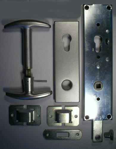 Torfeststeller GTB V1 Tortreibriegel PZ Garagentorverschluss Torriegel