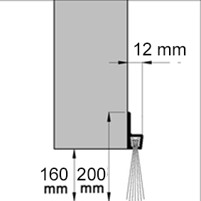 Bürstendichtung IBS39 PP 2,00 m=10,00€/m Aluleiste PP-Bürste Torbürste Türbürste 
